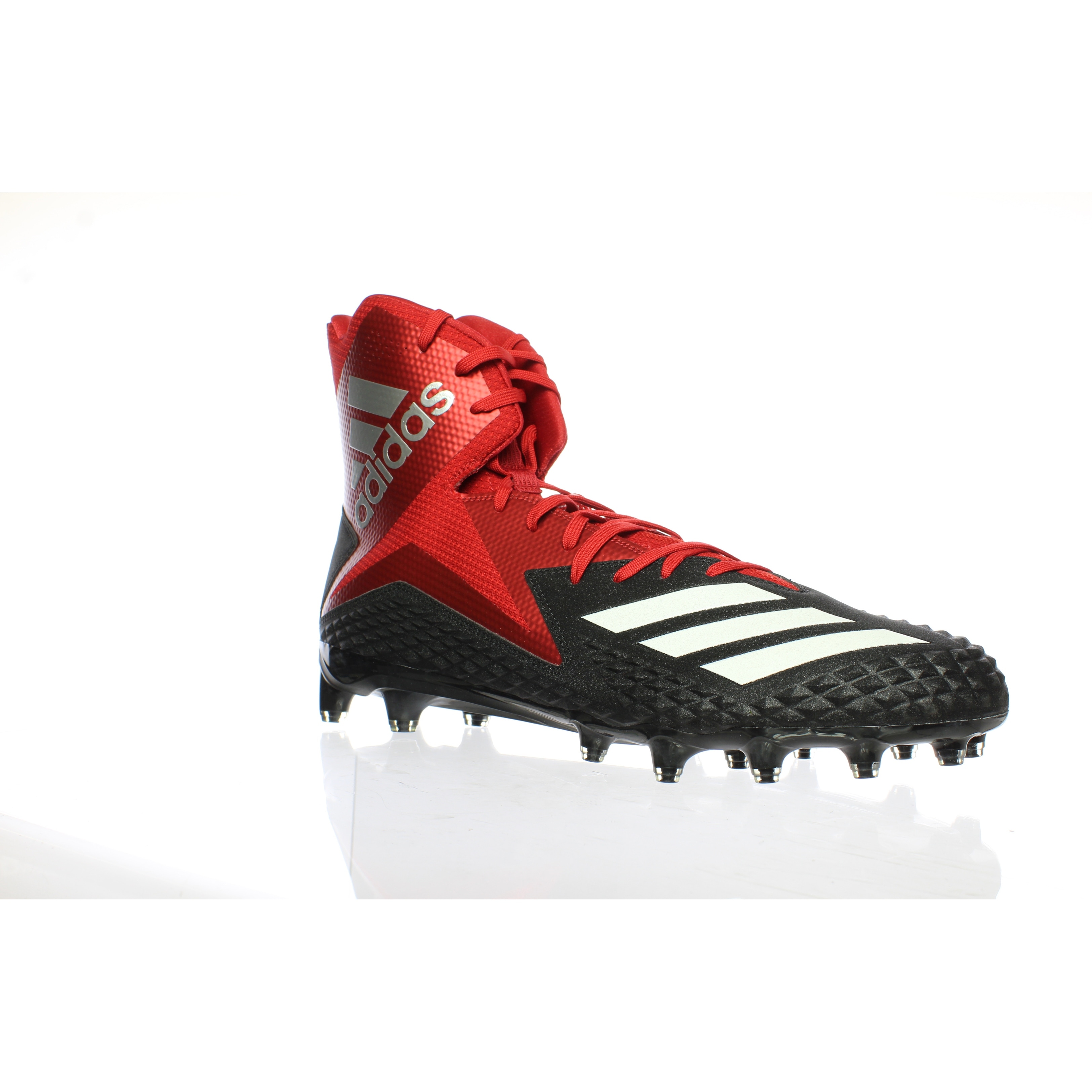 mens red football cleats