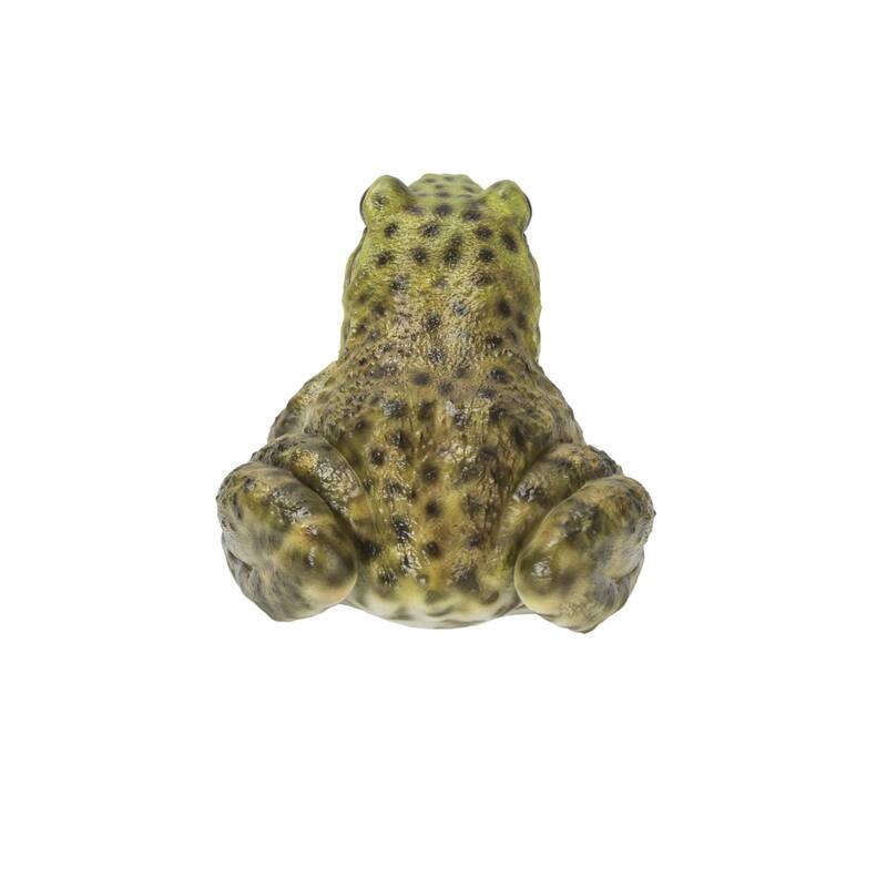 6.5" American Bullfrog Outdoor Garden Statue
