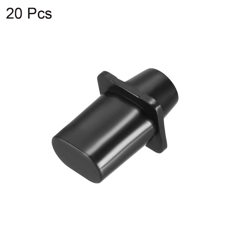 Oval 3 Way Toggle Switch Knob Tip Caps for Tele TL Electric Guitar 20pcs - Black