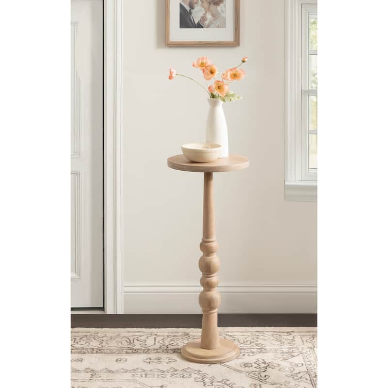Kate and Laurel Wegner Wooden Drink Table