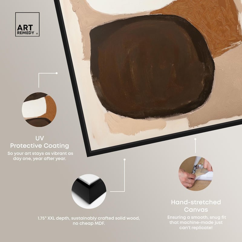 Asymmetrical Balance II Canvas by Art Remedy