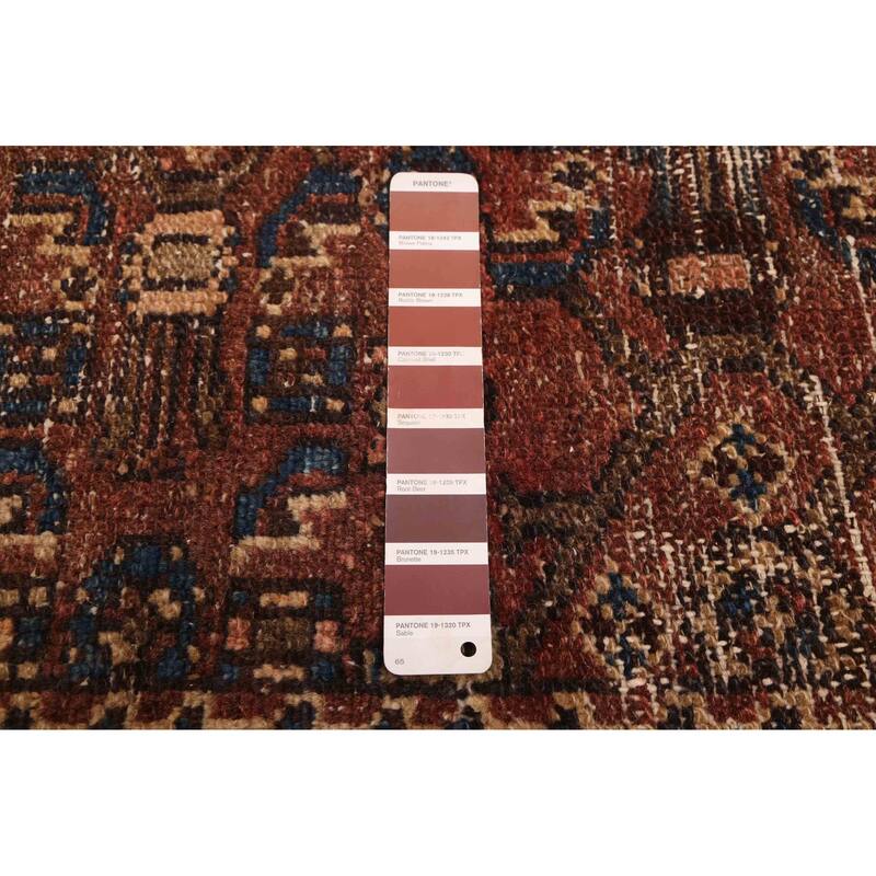 ECARPETGALLERY Hand-knotted Andelz Brown Wool Rug - 4'4 x 6'11