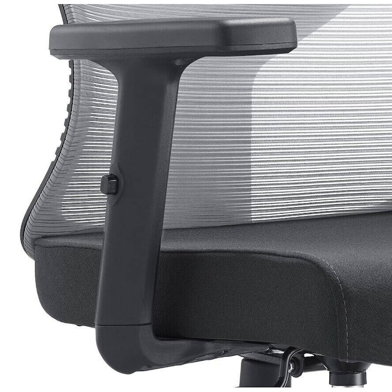 Glen Mid-Back Office Chair with Adjustable Height, Swivel and Tilt by LeisureMod