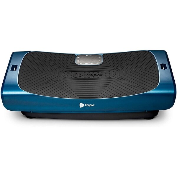LifePro Rumblex 4D Pro Vibration Plate Blue - Bed Bath