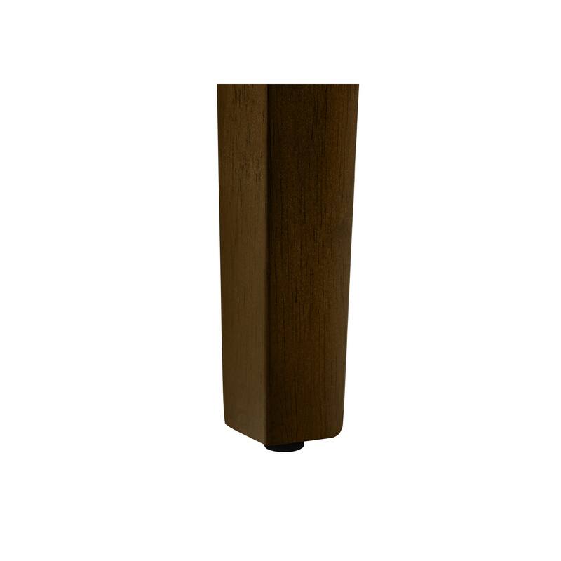 Bench, 42" Rectangular, Wood, Upholstered, Dining Room, Kitchen, Entryway, Brown And Beige, Transitional