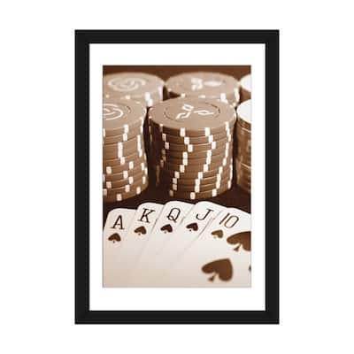 iCanvas "Poker" by Boyce Watt