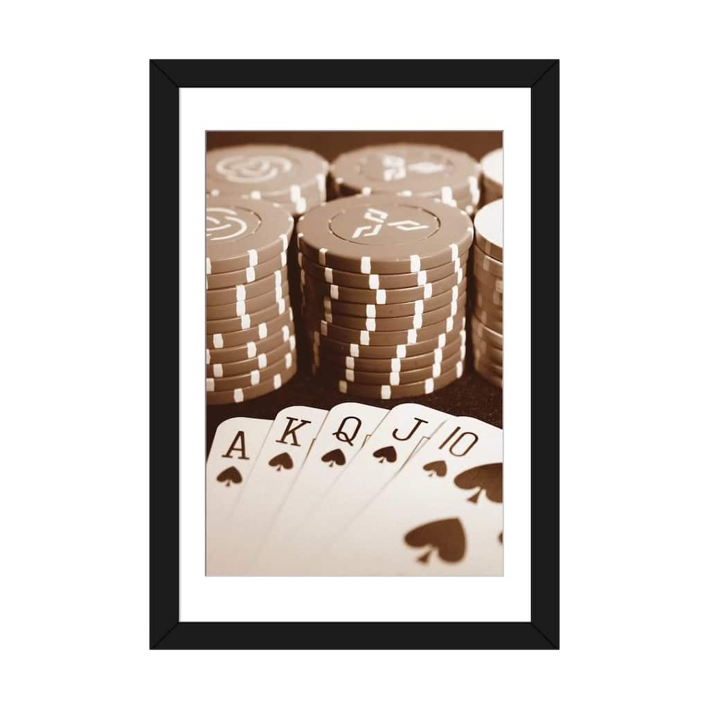 iCanvas "Poker" by Boyce Watt