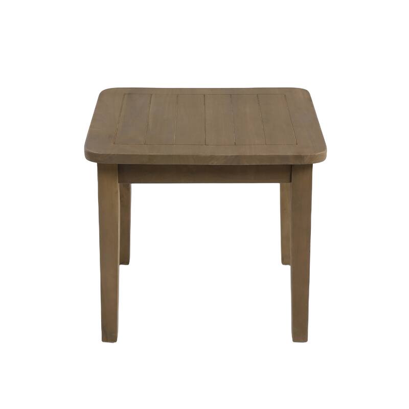 All Weather Outdoor Wood Side Table