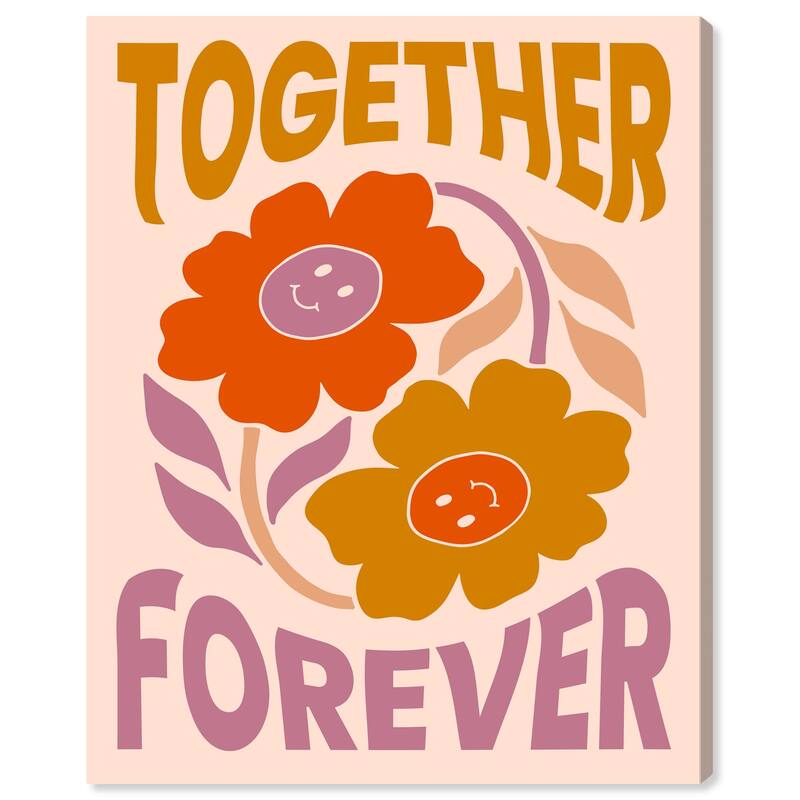 We Together Canvas by Art Remedy, Gallery Wrapped - 36" x 45"