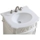 preview thumbnail 8 of 9, Elegant Lighting VF-1009-VW Danville 24" Free Standing Single Basin