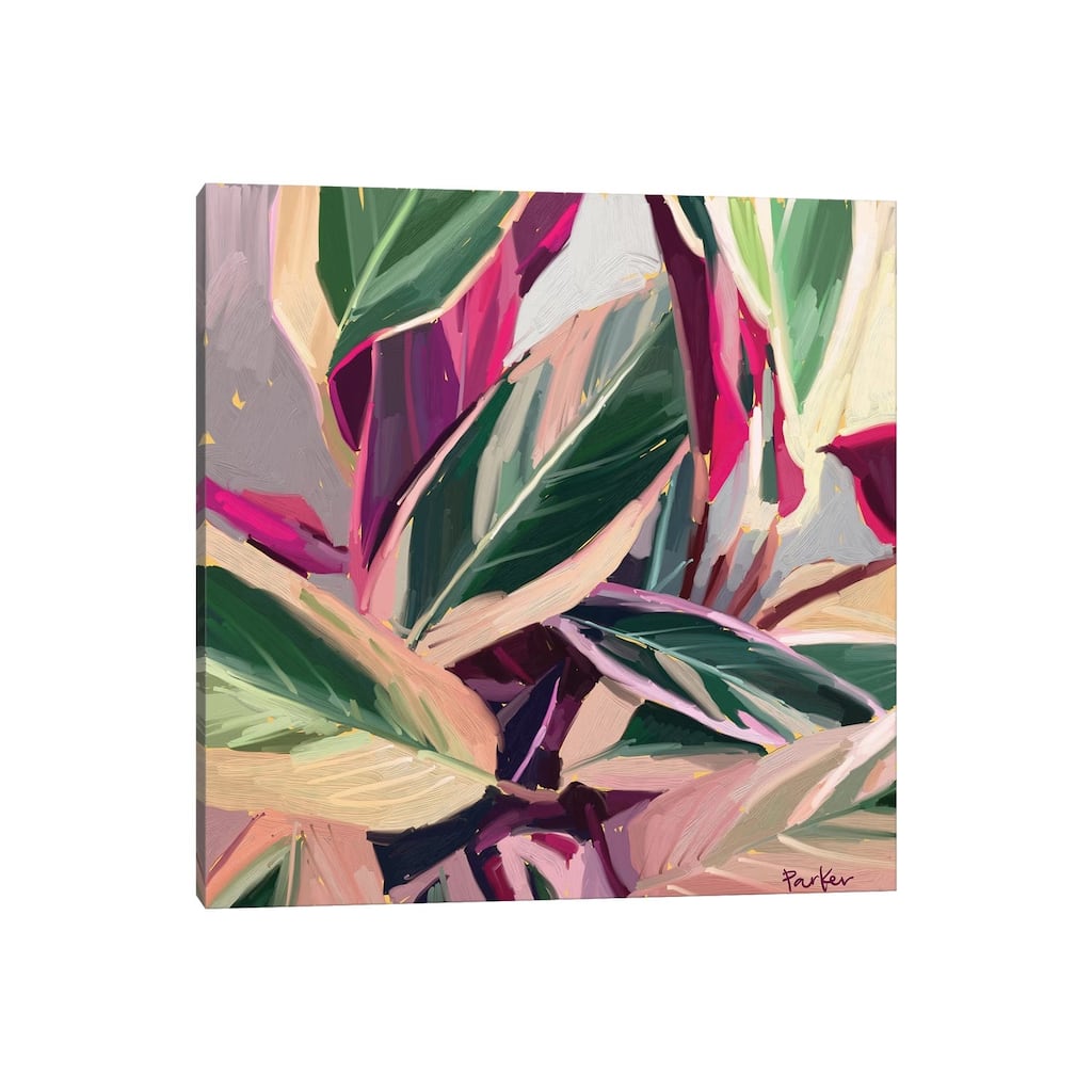 iCanvas "A Painted Plant Never Dies" by Teddi Parker Canvas Print