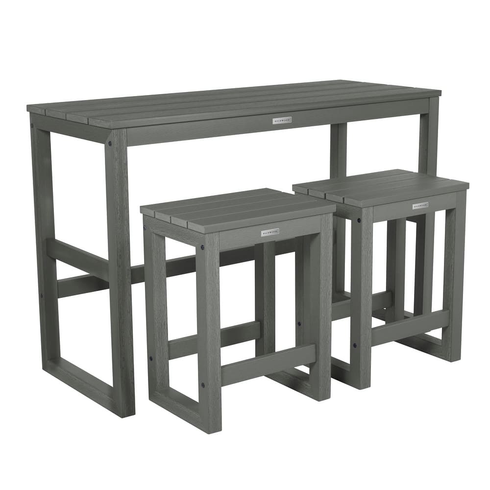 HIGHWOOD Monroe Modern Counter-Height Dining Balcony Set