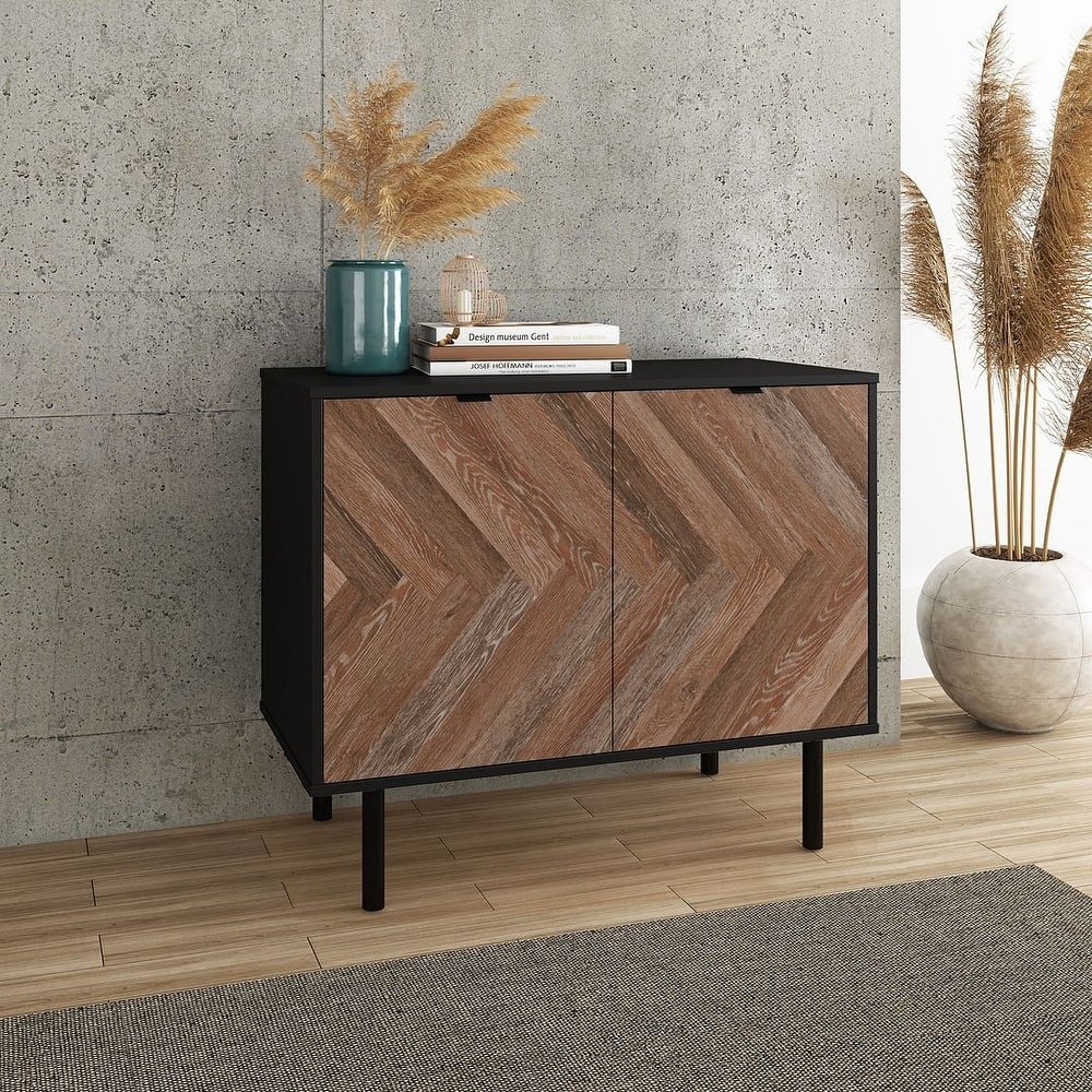 Manhattan Comfort Mid-Century Modern Liam Accent Cabinet