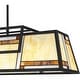 preview thumbnail 4 of 4, Atwater 4-Light Island Chandelier in Matte Black