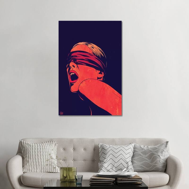 iCanvas "Blindfolded" by Giuseppe Cristiano Canvas Print - 48x32x1.5