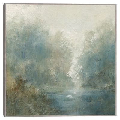 Quiet Mist by Carol Robinson Framed Canvas Art Print