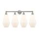Option Cased Matte White / Satin Nickel