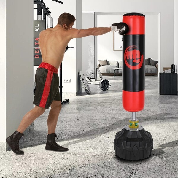 Freestanding Punching Bag Heavy Solid Boxing Bag with