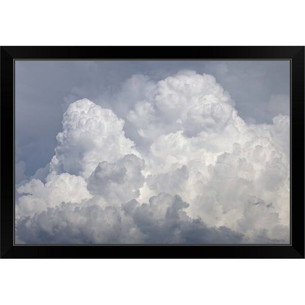 Cumulonimbus Clouds Mont Ventoux France Black Framed Print On Sale Overstock
