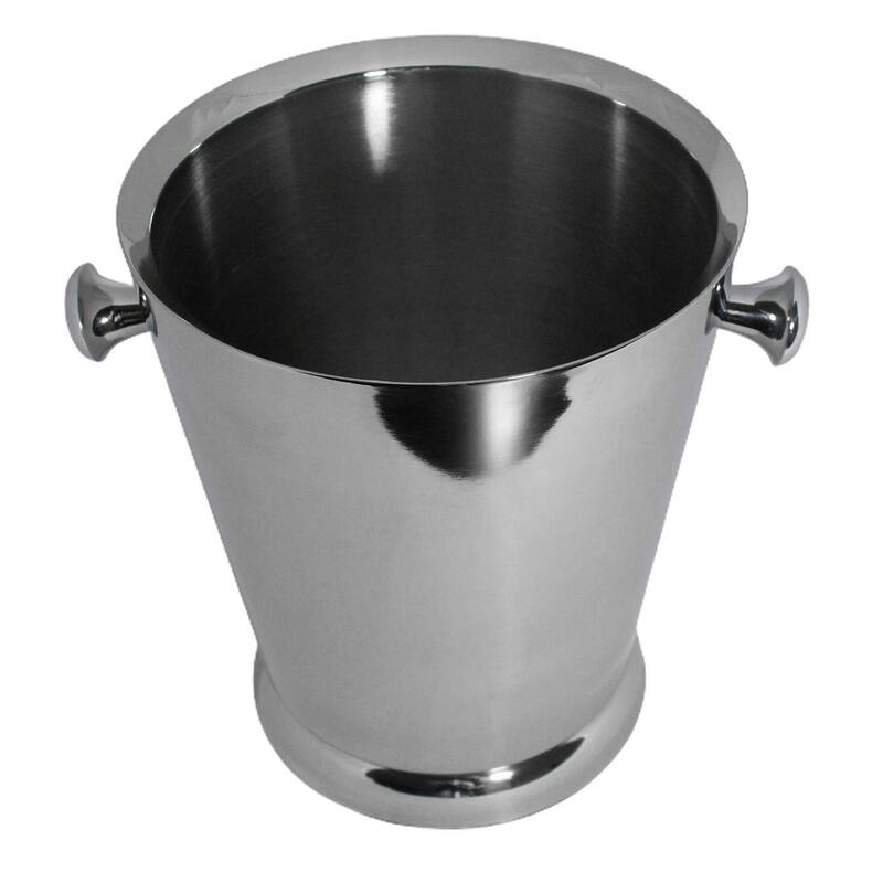 Sol Living Double Walled Stainless Steel Champagne Bucket - 8' x 11'