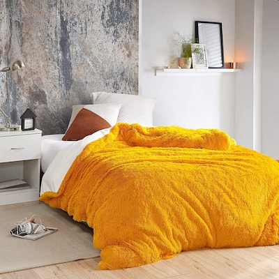 Are You Kidding? - Coma Inducer Duvet Cover - Citrus/White
