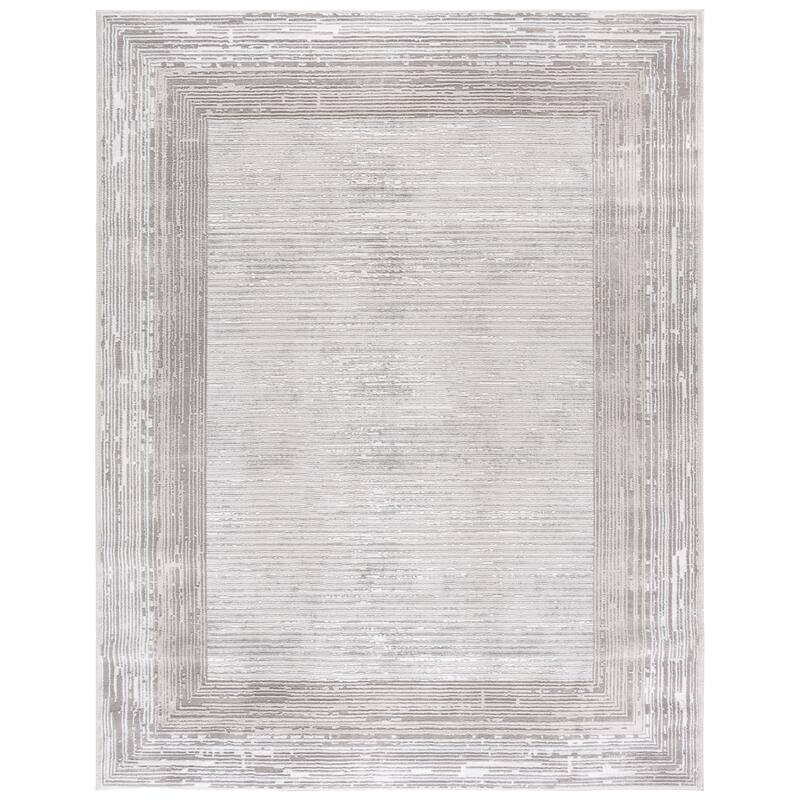SAFAVIEH Parker Affie Modern & Contemporary Rug - 9' x 12' - Taupe/Grey Ivory