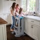 preview thumbnail 5 of 3, Toddler Tower Adjustable Stool (Gray) - N/A
