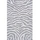 preview thumbnail 12 of 16, nuLOOM Handmade Zebra Faux Silk/ Wool Area Rug