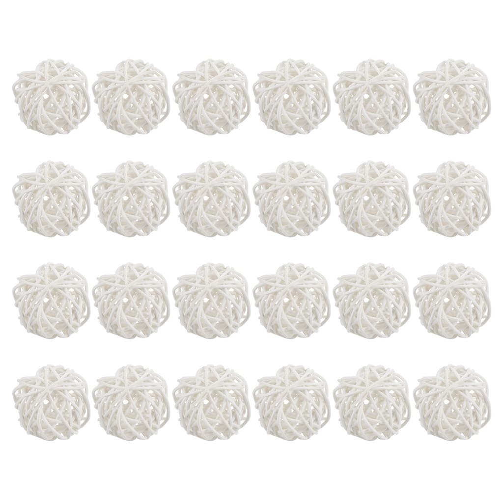 Wicker Rattan Balls 2 Inch Rattan Decorative Balls Vase Fillers