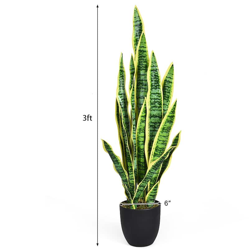 Artificial Potted Plant Perfect Faux Plants for Home Office Decoration