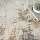 preview thumbnail 5 of 12, Nourison Glam Indoor Grey Abstract Area Rug
