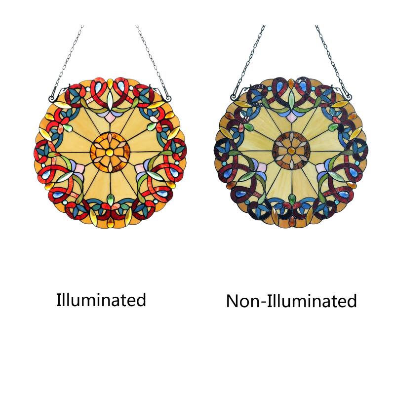Victorian Design Window Panel/ Suncatcher