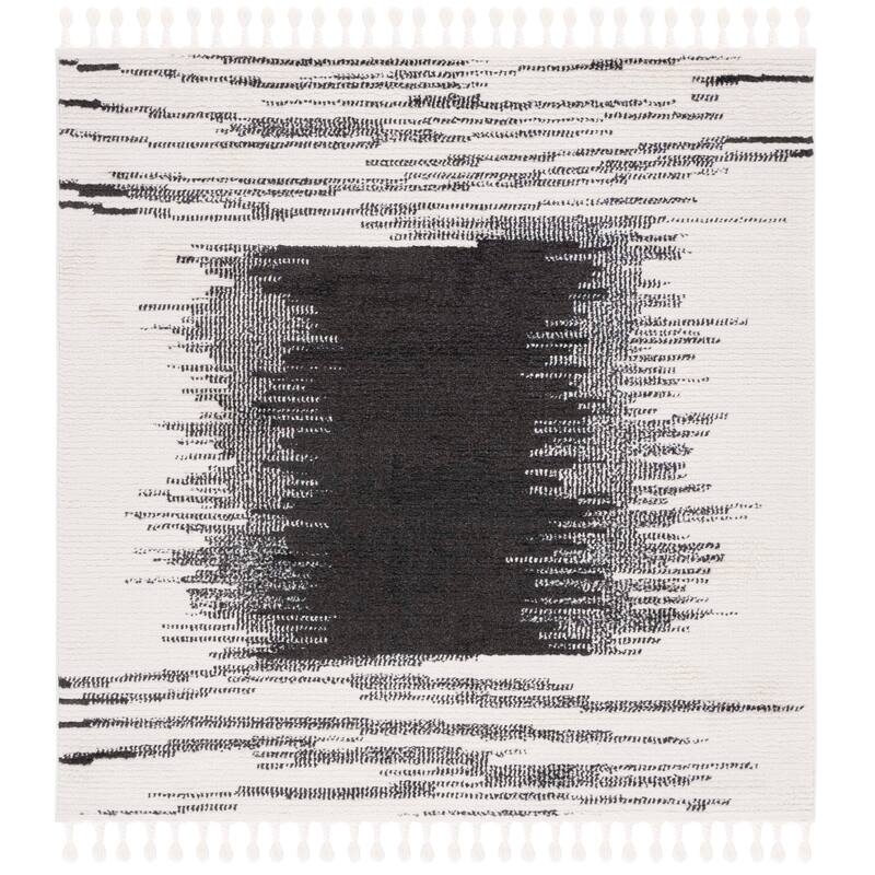 SAFAVIEH Moroccan Tassels Luvinia Abstract Rug
