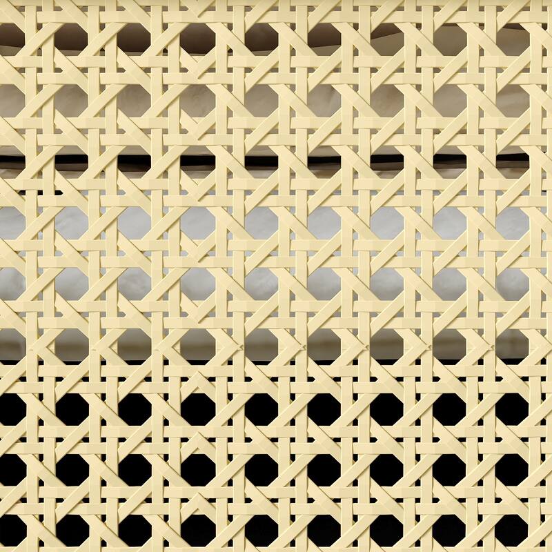 Modern Rattan Dressing Table Storage Cabinet with 4 Drawers, Waterproof, for Bedrooms and Living Rooms