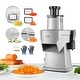 preview thumbnail 2 of 12, VEVOR Electric Grater Salad Maker Electric Vegetable Slicer Shredder Chopper for Fruits Food Cutter for Vegetables and Cheeses 4-in-1