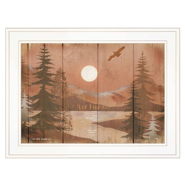 Full Moon II White Framed Print Wall Art - Bed Bath & Beyond - 39738438
