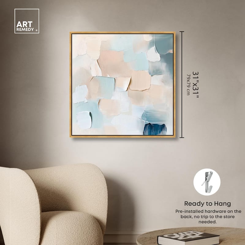 Celadon Haze I Canvas by Art Remedy