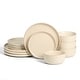 preview thumbnail 30 of 30, Earth & Clay Amber Stoneware Dinnerware Set