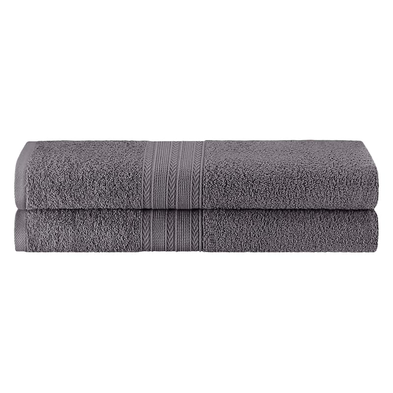 Eco-Friendly Sustainable Cotton Bath Sheet by Superior (Set of 2)
