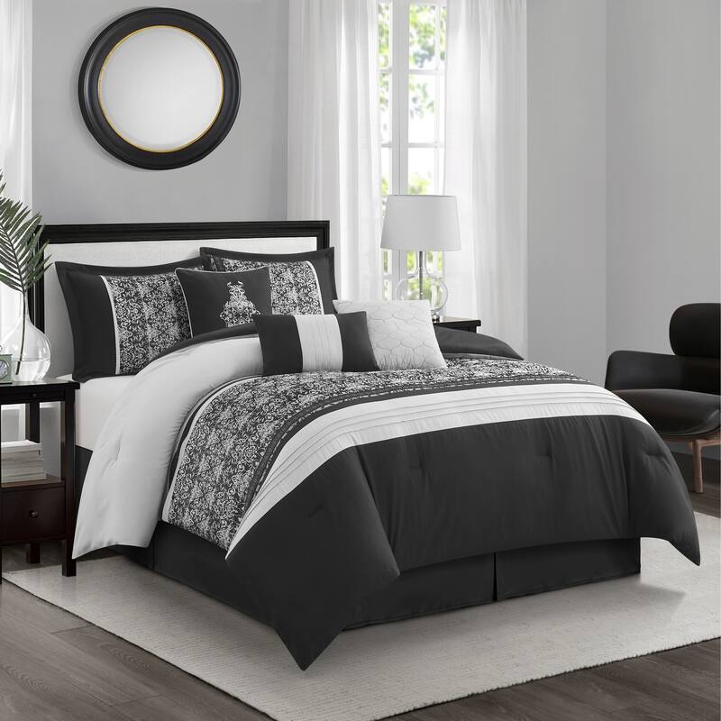 Nanshing Shelly 7 Piece Transitional Comforter Set
