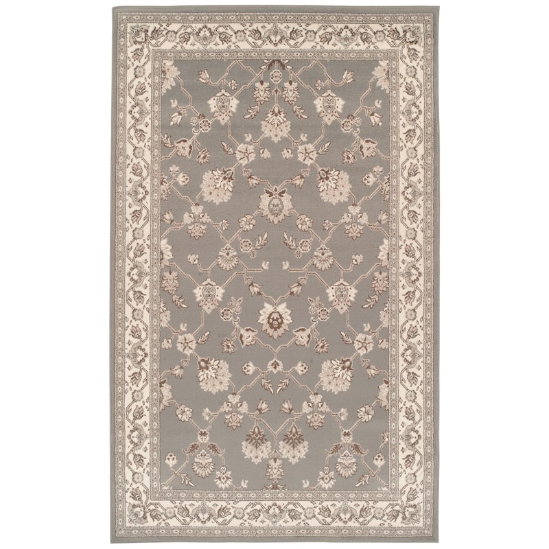 Superior Traditional Floral and Vines Indoor Area Rug