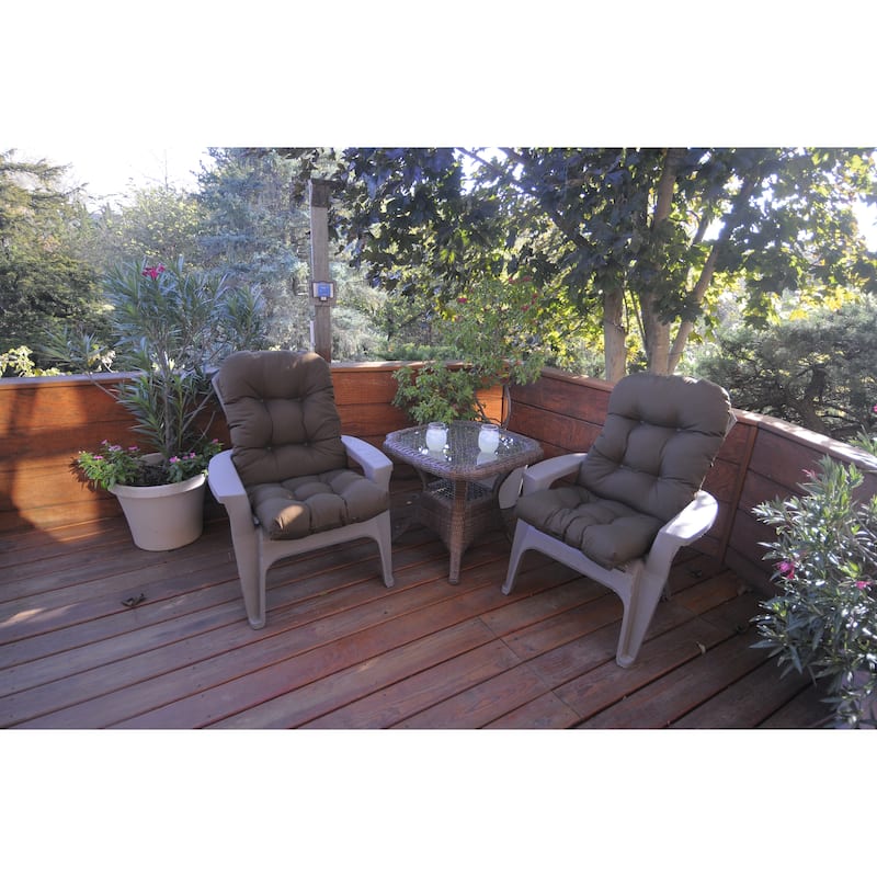Outdoor Adirondack-style Patio Chair Cushion