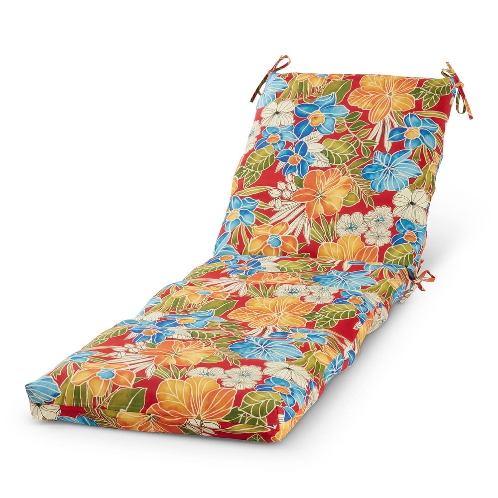 Greendale Home Fashions Outdoor Chaise Cushion (Cushion Only)