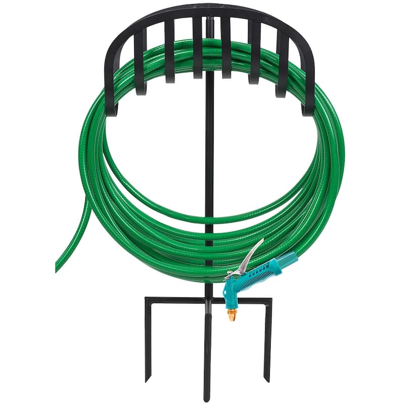 Sorbus Manger Style Metal Garden Hose Stand - 8' x 10'