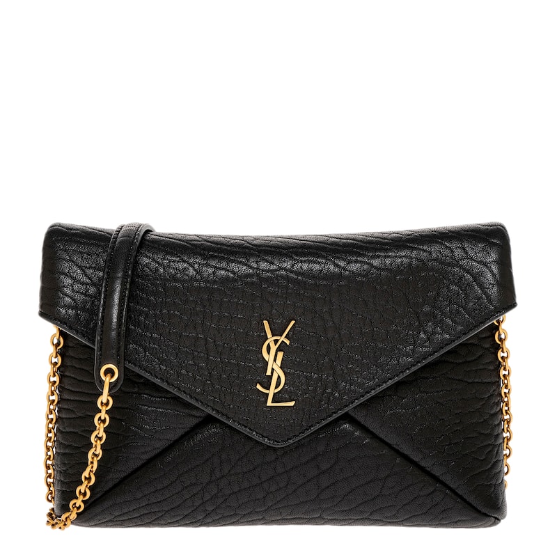 Saint Laurent Chain Pouch - Black - Black