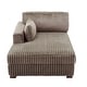 preview thumbnail 145 of 150, 42" W Plush Corduroy Upholstered Chaise Lounge Sleeper for Living
