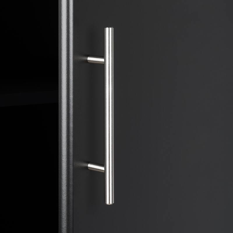 Prepac Elite Storage Cabinet Set D - 6 pc - 96" W x 89" H x 16" D - 96" W x 89" H x 16" D