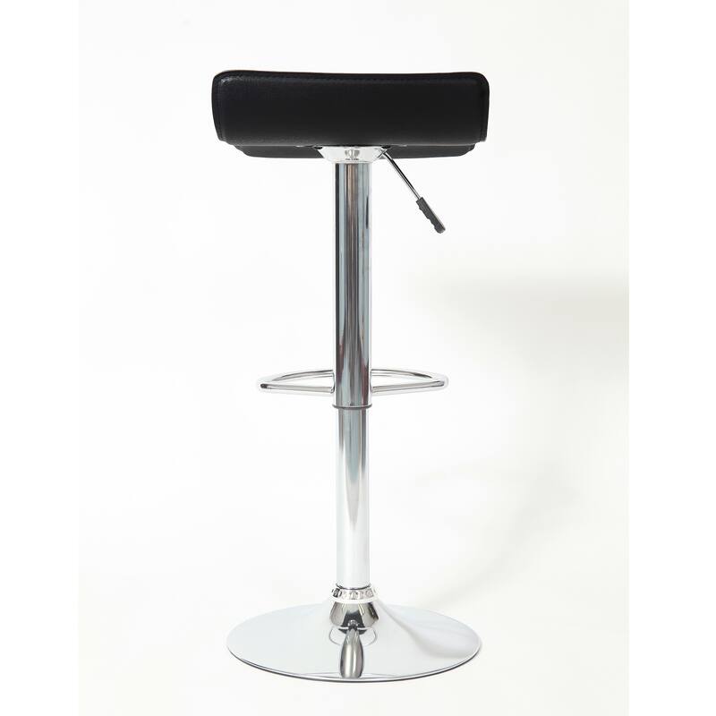 Contemporary Adjustable Swivel Stools, Set of 2