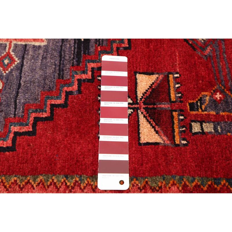 ECARPETGALLERY Hand-knotted Konya Anatolian Red Wool Rug - 3'5 x 5'1