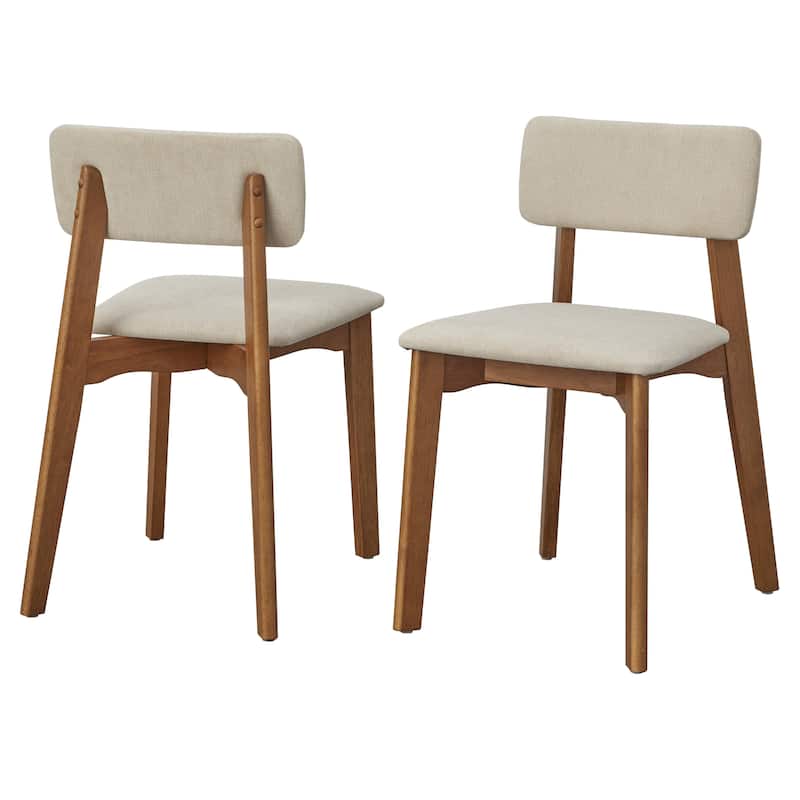 Simple Living Nettie Upholstered Dining Chair (Set of 2)